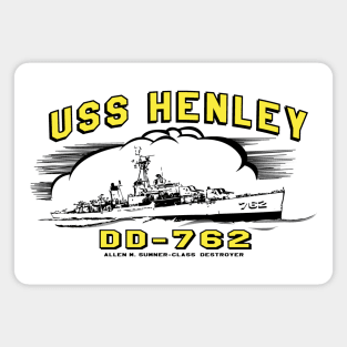 USS Henley   DD-762 Magnet